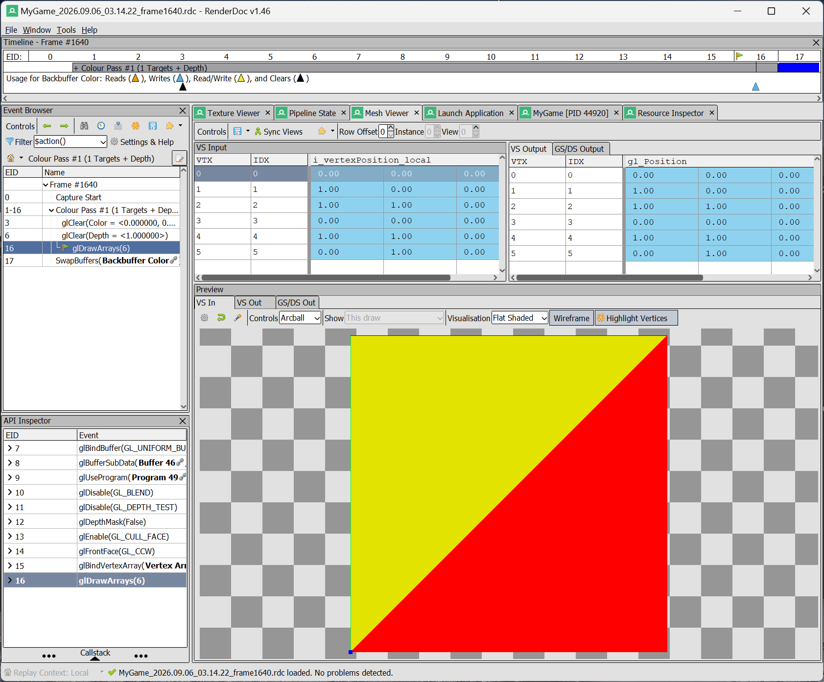 Assignment screenshot