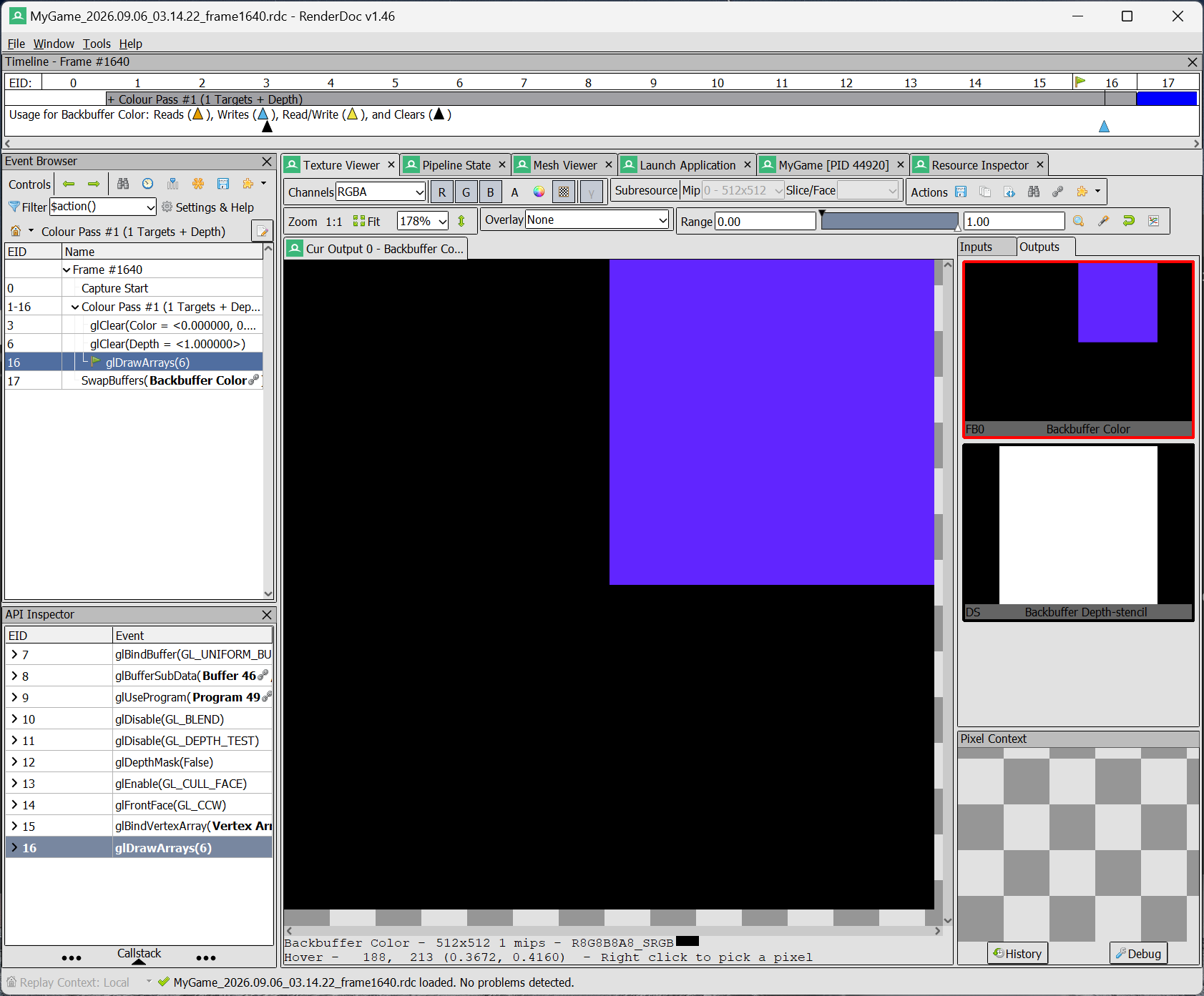 Assignment screenshot