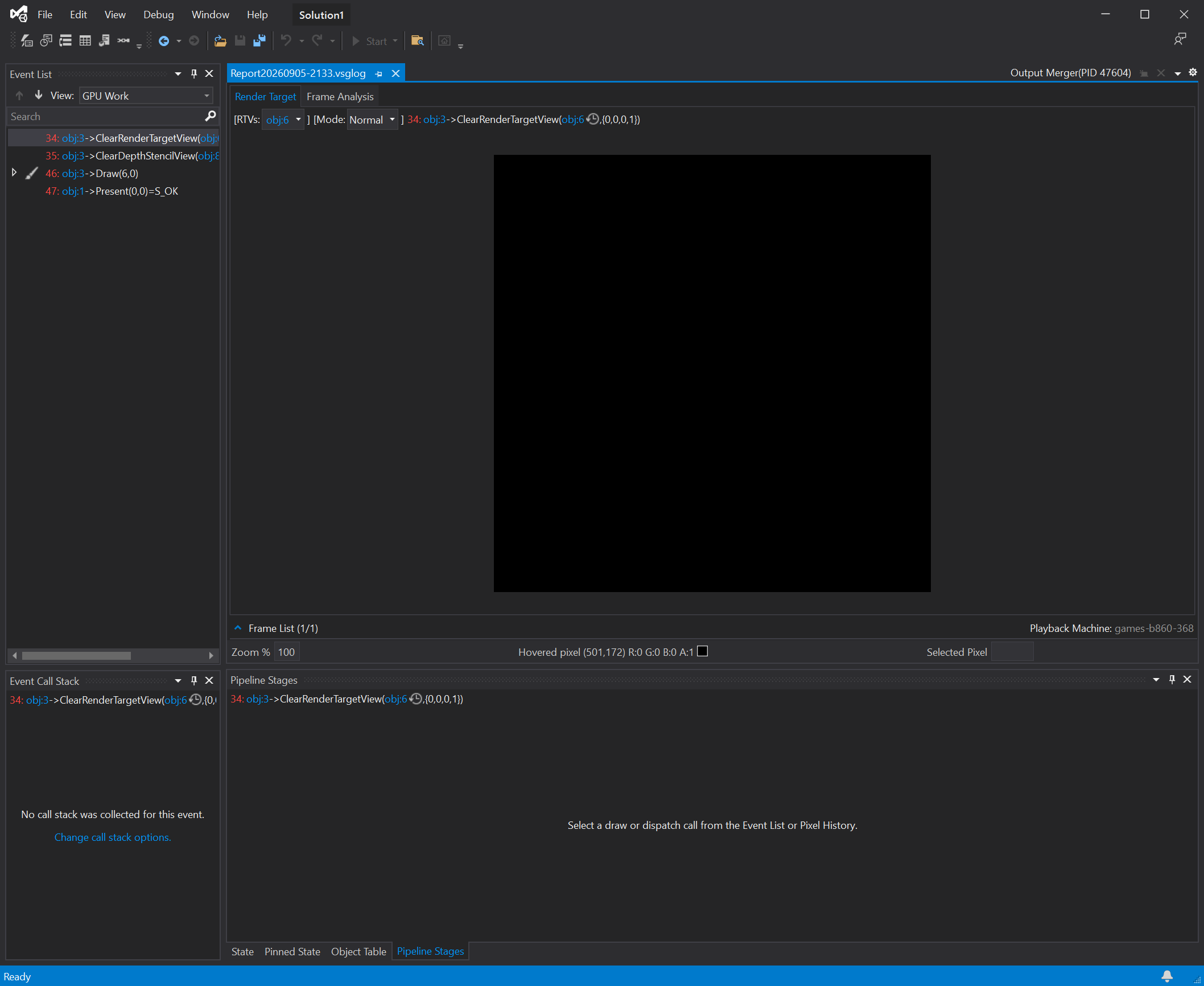 Assignment screenshot